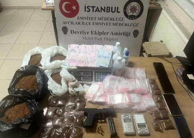 İstanbul’da Uyuşturucu Operasyonu: 5 Gözaltı