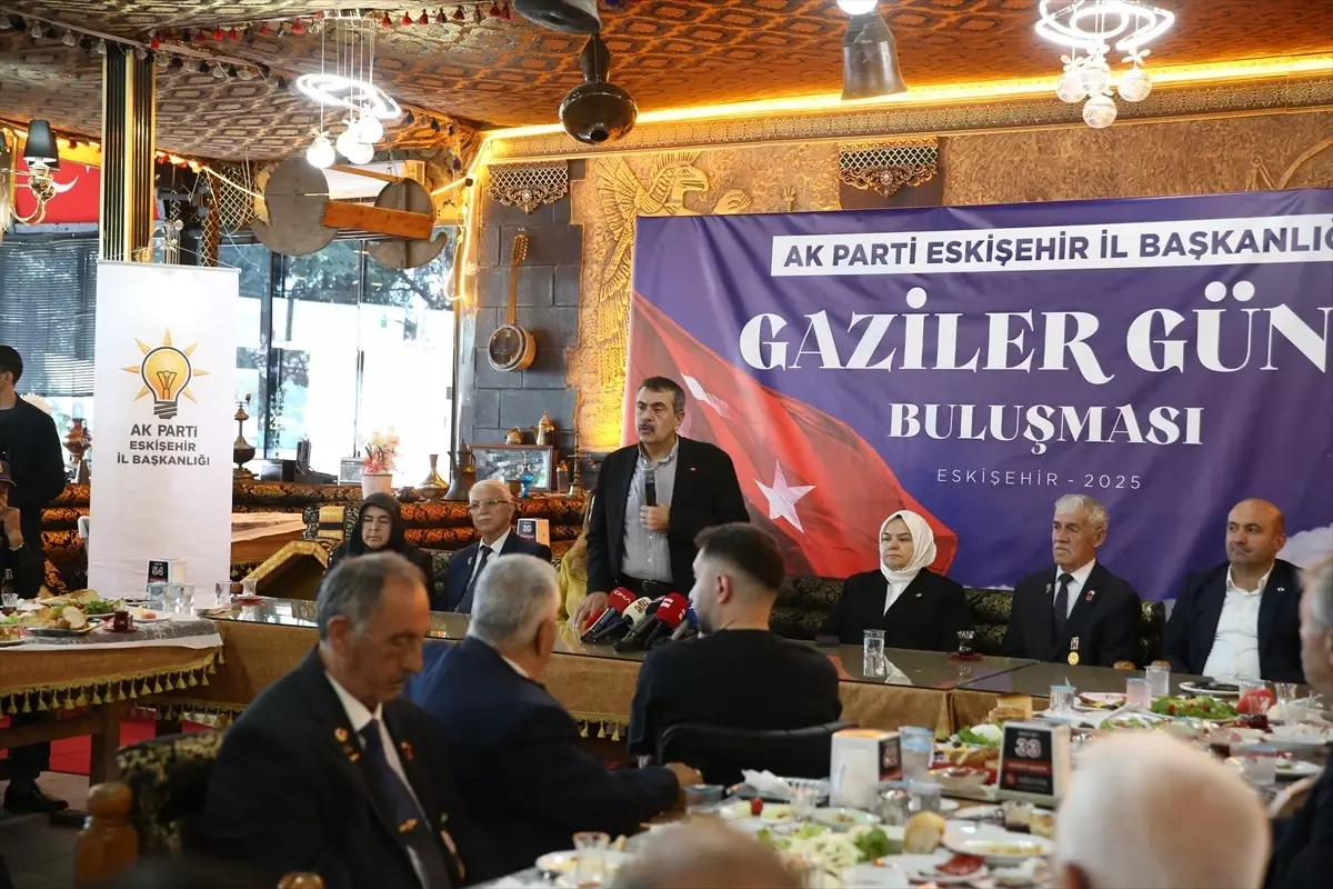 milli egitim bakani tekin eskisehirde gaziler gunu bulusmasinda konustu aciklamasi YGay89zF