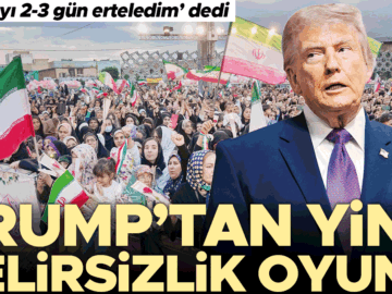 Trump’tan Askeri Saldırı Ertelemesi: Belirsizlik Devam Ediyor