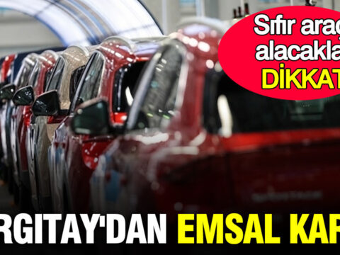 Yargitaydan sifir arac alacaklari ilgilendiren emsal karar d8F8zvcc